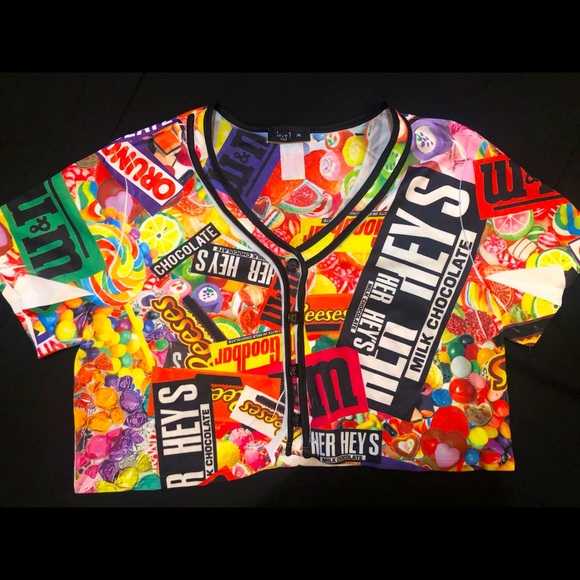 Sweet Candy Crop Top - Picture 1 of 6